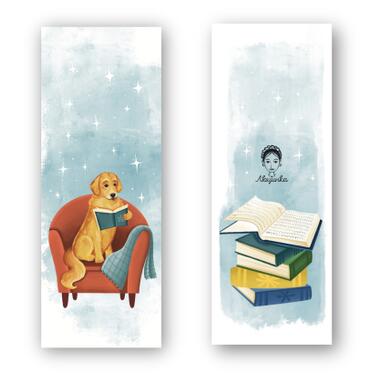 Закладка для книг Люцинка Чтение. Ретривер (ЛК000000196) фото №3