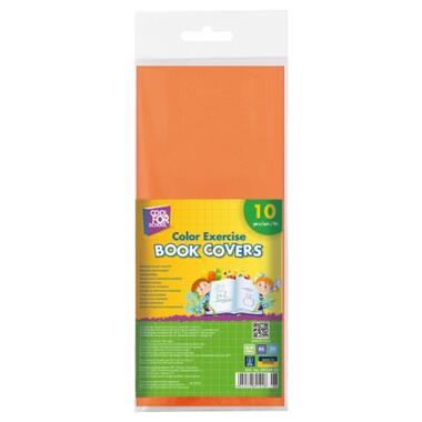 Обкладинки для зошитів Cool For School 10 шт в упаковці помаранчевий (CF69124-06) фото №1