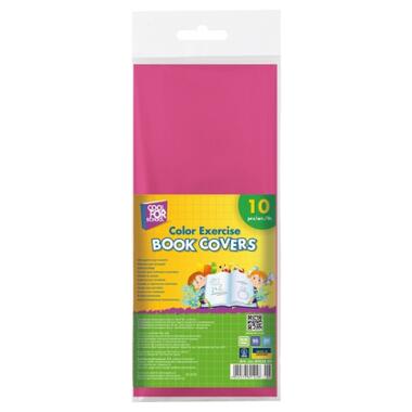 Обкладинки для зошитів Cool For School 10 шт в упаковці рожевий (CF69124-09) фото №1