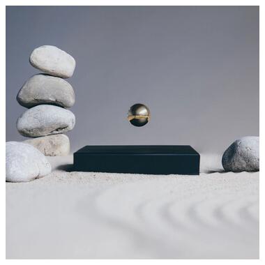 Левітуюча куля FLYTE Buda, біла основа, чорна куля фото №2