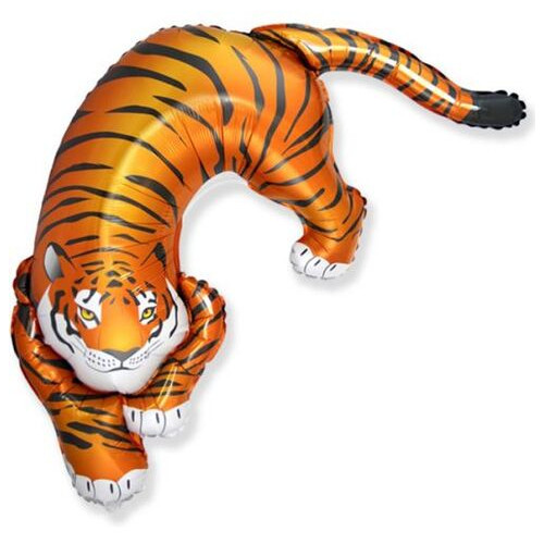 Кулька фольгована Дикий тигр (901855) фото №1