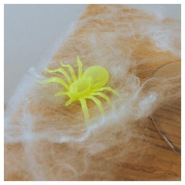 Набір пласт.павуків Yes! Fun Хелловін 11*6см, 2 шт, світяться у темряві (974352) фото №3