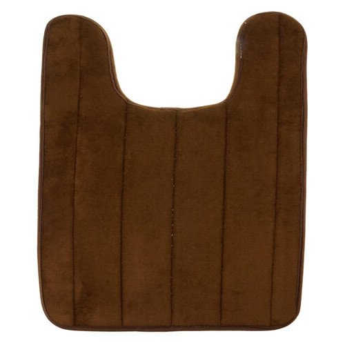 М'який килимок для туалету Supretto з вирізом під коричневий унітаз (CZ2758900001) фото №1