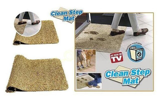Супервпитывающий придверный коврик Clean Step Mat фото №1