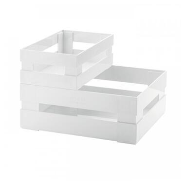 Набір GUZZINI з двух ящиків універсальний білого кольору 169501100  фото №1