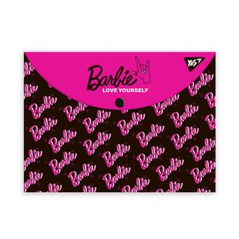 Папка - конверт Yes на кнопці А4 Barbie (492002) фото №1