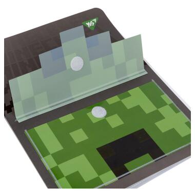 Папка з файлами Yes А4 с 20 файлами Minecraft з кишенею (492103) фото №3