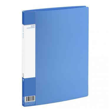 Папка пластикова Comix А4 із 10 файлами синій (PF10AK-BL) фото №1