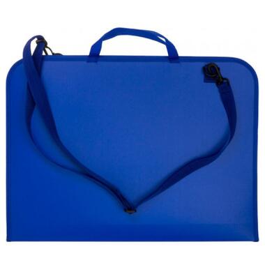Папка - портфель Cool For School А3 пластиковий на блискавці синій (CF30005) фото №1