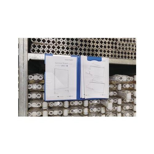 Кліпборд-папка магнітна Magnetoplan Clipboard Folder Blue UA A4 синя (1131603) фото №1