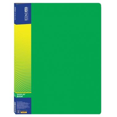 Папка з файлами Economix А4 з 10 файлами зелена (E30601-04) фото №1