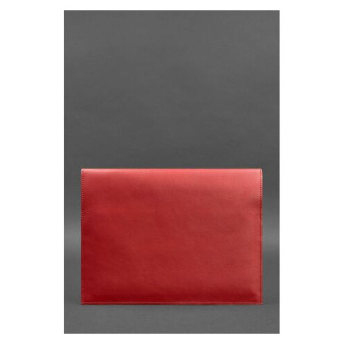 Шкіряна папка для документів BlankNote А4 на магнітах червона (BN-DC-1-red) фото №3