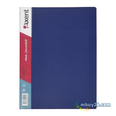 Папка з файлами Axent 10 sheet protectors Blue (1010-02-А) фото №1