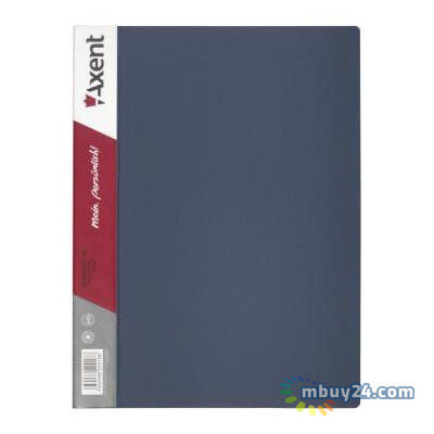 Папка з файлами Axent 10 Sheet Protectors Gray (1010-03-А) фото №1