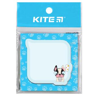 Папір для нотаток Kite с клейким шаром Chat dog 70х70 мм 50 аркушів (K22-298-4) фото №2