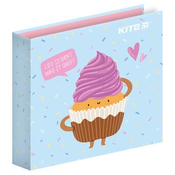 Стікер-закладка Kite набір із клейкою смужкою Sweet muffin (K22-477) фото №1