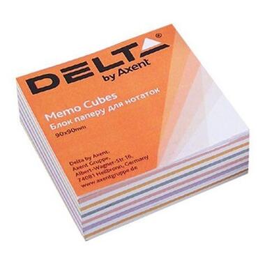 Папір для нотаток Delta by Axent MIX 90Х90Х30мм unglued (D8013) фото №1