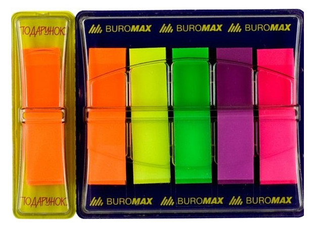 Закладки Buromax POP-UP Neon асорті (BM.2303-98) фото №2