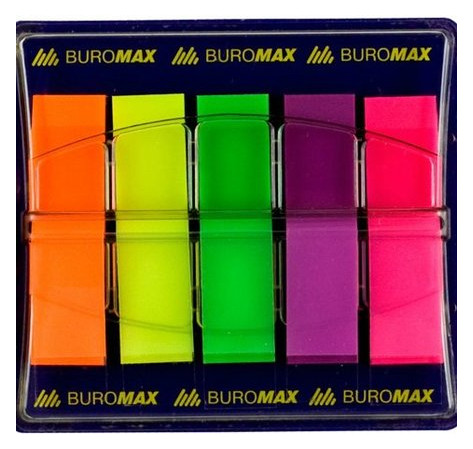 Закладки Buromax POP-UP Neon асорті (BM.2303-98) фото №3