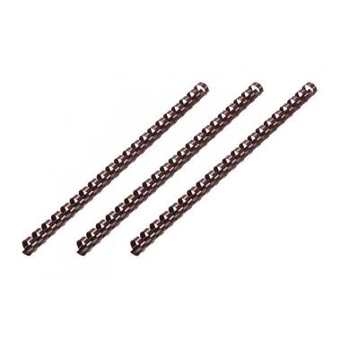 Пластикові пружини для біндеру 2E 19мм шоколад 100шт (2E-PL19-100CH) фото №1