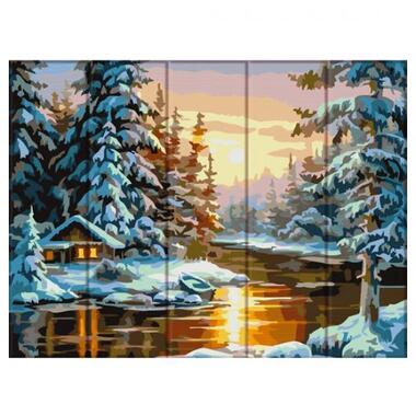 Картина за номерами на дереві Art Story Зима (ASW104) фото №1
