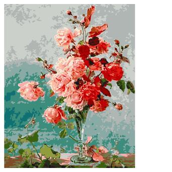 Картина за номерами Art Craft Розовые розы 13135-AC 40х50 см  фото №1