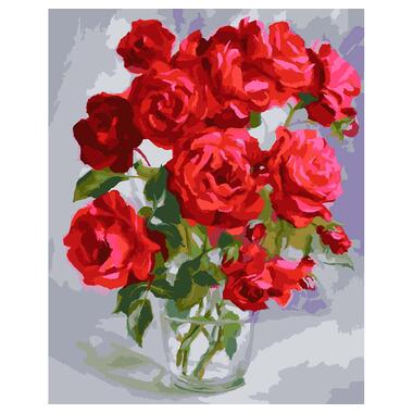 Картина за номерами SANTI Букет троянд ©juliatomesko_artist 40*50 см (954730) фото №1