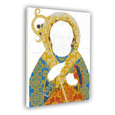 Картина за номерами з алмазною мозаїкою SANTI Святий Миколай 40*50 см ©mosyakart (954695) фото №2