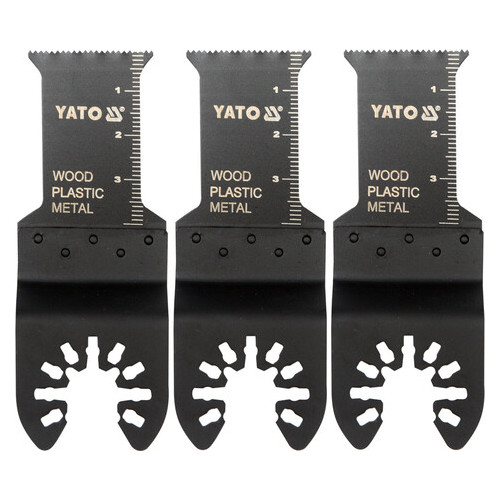 Пилки-насадки Yato для реноватора Bi-Metal 40х28.5мм 3шт (YT-34684) фото №1