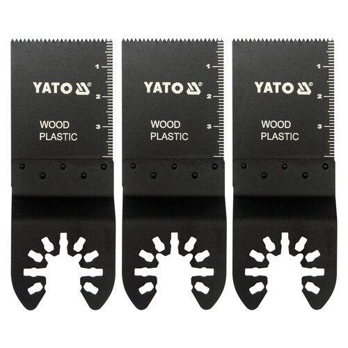 Пилки-насадки Yato для реноватора Bi-Metal 40х34мм 3шт (YT-34685) фото №1