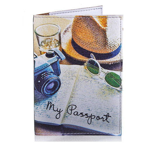 Чоловіча обкладинка для паспорта Passporty KRIV148 фото №1