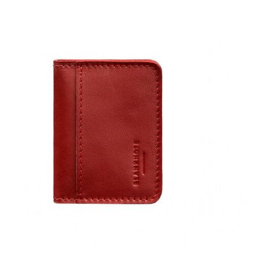 Жіноча шкіряна обкладинка для ID-паспорта та водійських прав 4.0 червона BlankNote (BN-KK-4-red) фото №6