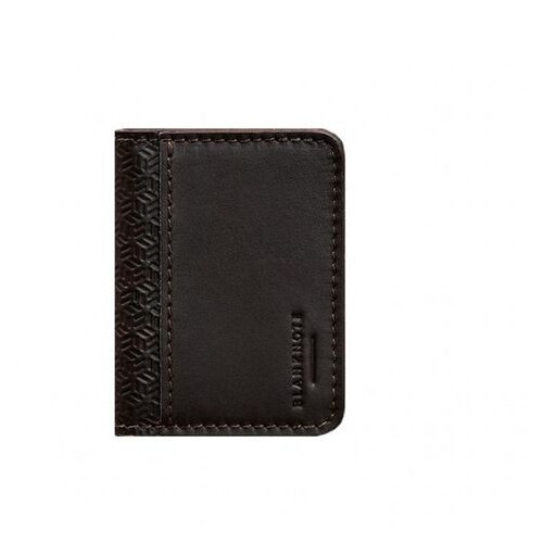 Чоловіча шкіряна обкладинка для ID-паспорта та водійських прав 4.0 коричневий карбон BlankNote (BN-KK-4-choko-karbon) фото №6
