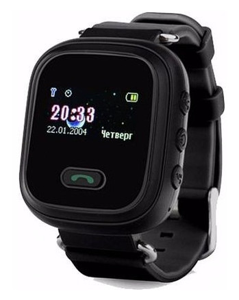 Смарт-годинник UWatch Q60 Kid smart watch Black фото №1