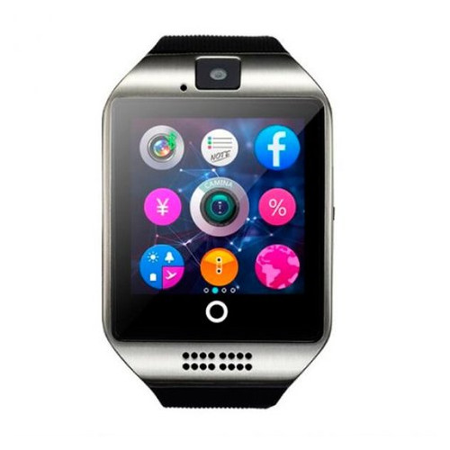 Смарт-годинник з сім-картою Smart Q18 UWatch 5041 NFC Black фото №4