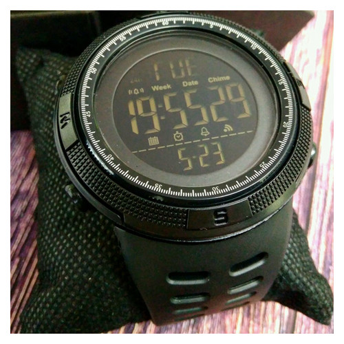 Смарт-годинник Smart Skmei Clever 1250 Black фото №3