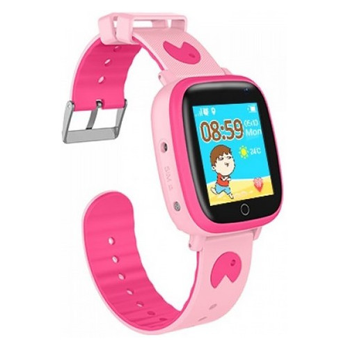 Смарт-годинник UWatch Q11 Kid smart watch Pink фото №3