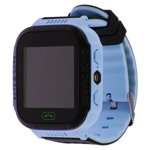 Смарт-годинник UWatch Q528 Kid smart watch Blue фото №3