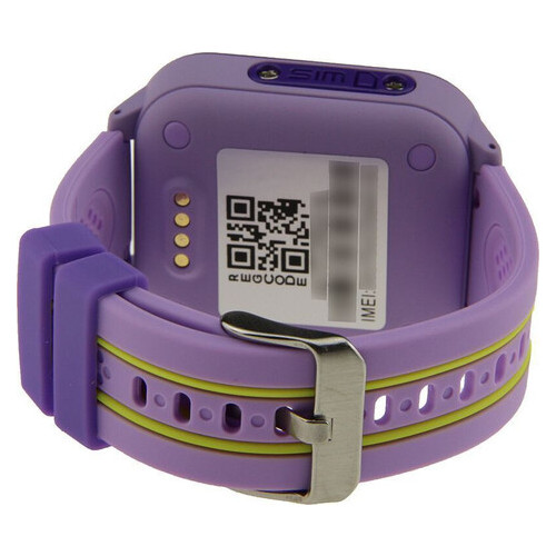 Смарт-годинник UWatch DF27 Kid waterproof smart watch Violet фото №4