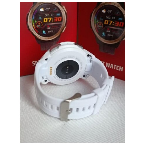 Смарт-годинник Uwatch MT12 White з вбудованою пам'яттю 8GB та можливістю підключення блютуз навушників фото №9