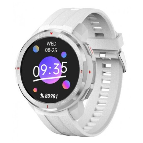 Смарт-годинник Uwatch MT12 White з вбудованою пам'яттю 8GB та можливістю підключення блютуз навушників фото №2