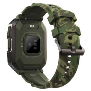 Смарт-годинник Uwatch C20 Black Camouflage (другий комплект, два ремешки) фото №2