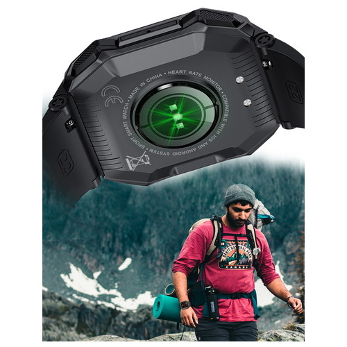 Смарт годинник Smart Everest Black фото №12