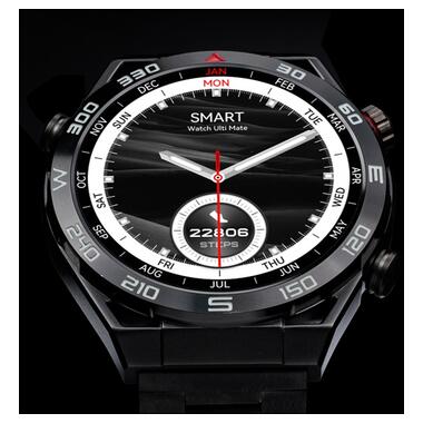 Смарт-годинник Smart Ultramate Black водостійкий фото №5