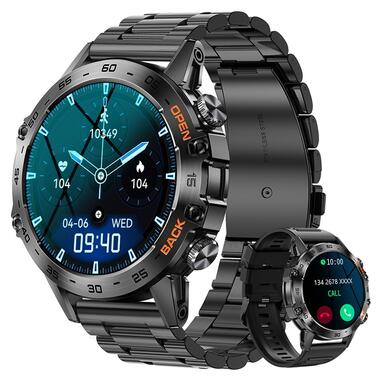 Смарт-годинник Uwatch Smart Delta K52 Black, 2 ремінці (1612) фото №1