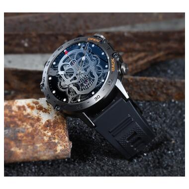Смарт-годинник Uwatch Smart Delta K52 Black Rubber, 2 ремінці (1640) фото №10