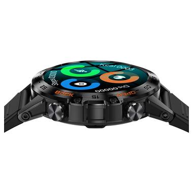 Смарт-годинник Uwatch Smart Delta K52 Black Rubber, 2 ремінці (1640) фото №12