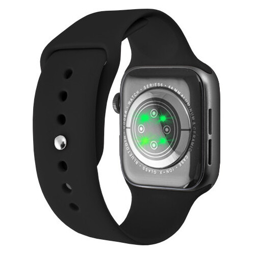 Смарт-годинник Apl Watch Series 6 HW22 Pro 44mm Aluminium беспроводная зарядка black (8219) фото №5