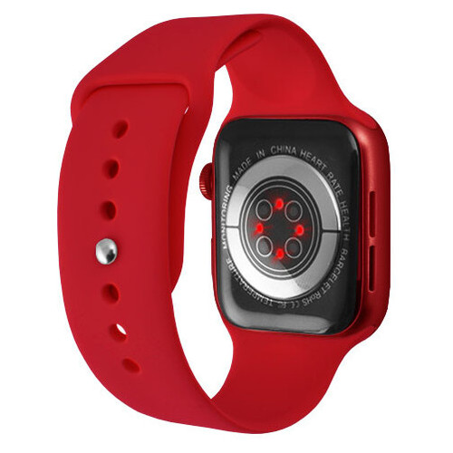 Смарт-годинник Apl Watch Series 6 M26 PLUS 44mm Aluminium бездротова зарядка red (8214) фото №5