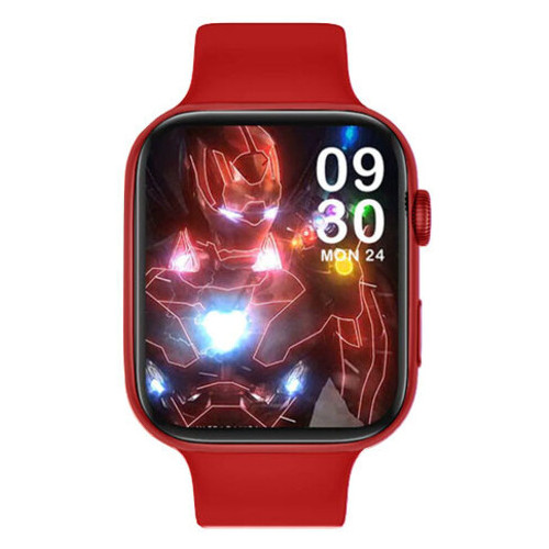 Смарт-годинник Apl Watch Series 6 M26 PLUS 44mm Aluminium бездротова зарядка red (8214) фото №3